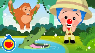 Um Crocodilo e um Orangotango 🐊 🦧 | Música Infantil | Um Herói do Coração ❤️