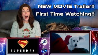 SUPERMAN 2025 Trailer 1 REACTION!! First Time Watching!!