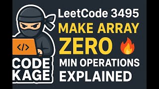 LeetCode 3495. Minimum Operations to Make Array Elements Zero | Explained in HINDI | JAVA