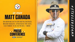 Steelers Virtual Camp Press Conference (Aug. 4): Coach Matt Canada | 2020 Training Camp
