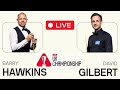 David Gilbert Vs Barry Hawkins | U.K  Championship 2024 | Round 2