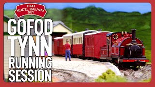 GOFOD TYNN - A 009 Model Railway In A Suitcase - Extended Running Session!