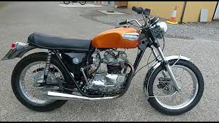 1973 TRIUMPH TIGER TR7RV 750 FLAT TRACKER, DESERTSLED STYLE ONE OFF.