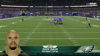 NBC Team Introductions (2024 Week 12 - Eagles vs. Rams)