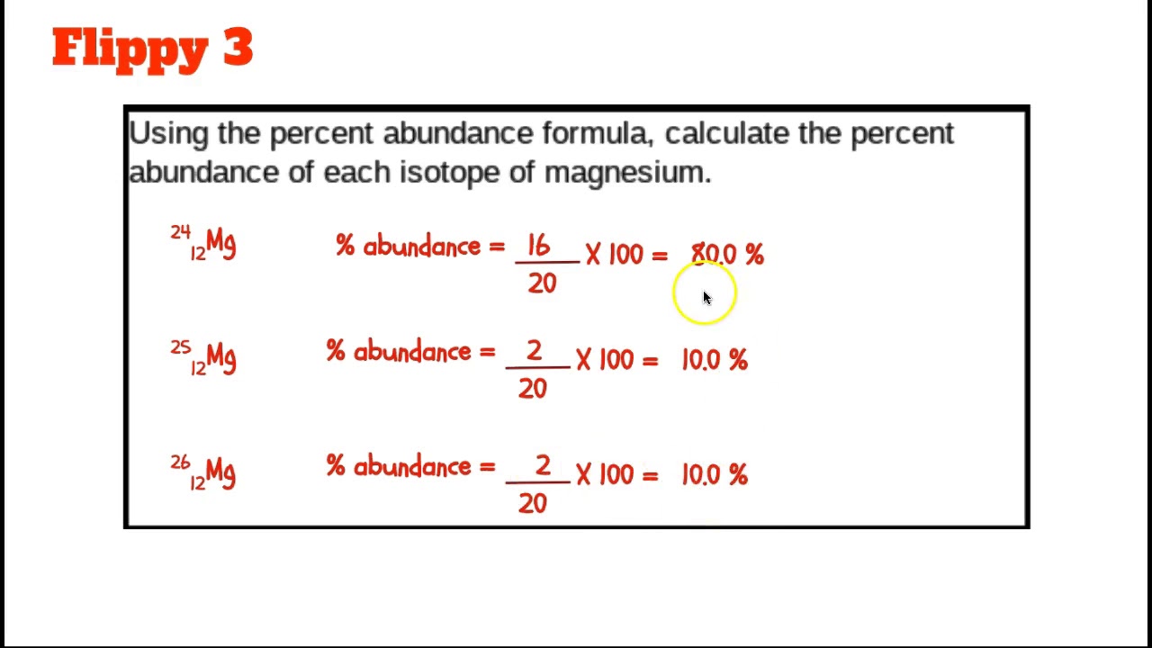 Calculating Percentages