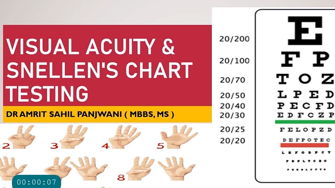 Visual Acuity Chart Explained Printable Free Templates