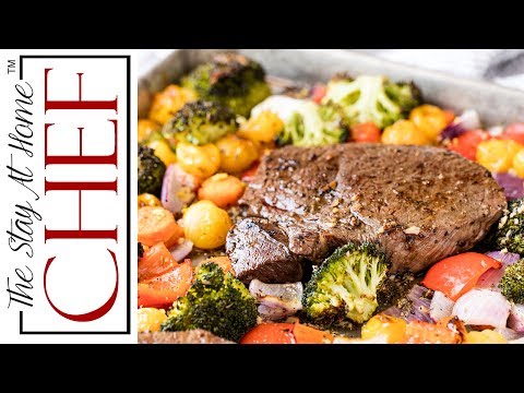 Italian Sheet Pan Steak and Veggies Italian Sheet Pan Steak and Veggies