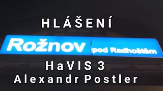 Hlášení - Rožnov pod Radhoštěm [HaVIS]