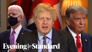 Boris Johnson reacts to Donald Trump's second impeachment trial