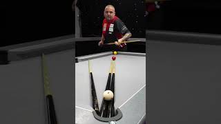 Chris Melling performs world’s easiest pool trickshot! 😲 #billiards #satisying #8ballpool