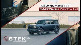 New Ford Bronco gets full STEK-USA DYNOmatte PPF installed by Blue Star Auto Salon