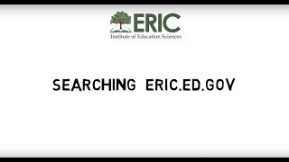 Searching eric.ed.gov