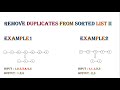 Remove Duplicates from Sorted List IILeetCode 82
