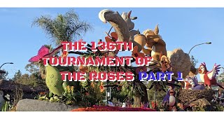 The 136th Tournament of the Roses Grand Parade in Pasadena, CA Part 1.