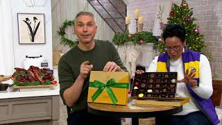 Godiva 36-Piece Assorted Chocolate Gold Gift Box on QVC