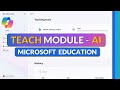 NEW AI-powered Teach Module in Microsoft 365 Copilot – Full Tutorial for Teachers 💡