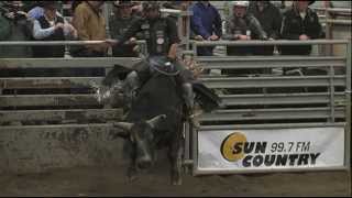 Chad Besplug 86 on Wild Hoggs' 911 2 Dark 2 C in Claresholm, AB (CPRA) '14