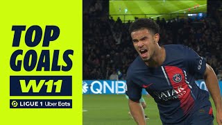 Top goals Week 11 - Ligue 1 Uber Eats / 2023-2024