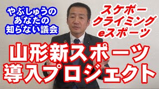 新スポーツ山形導入プロジェクト　やぶしゅうのあなたの知らない議会