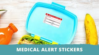 About our Medical Alert Labels