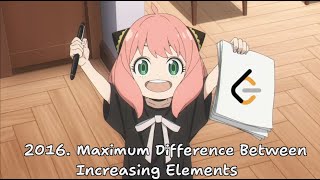 LeetCode Daily - 2016. Maximum Difference Between Increasing Elements