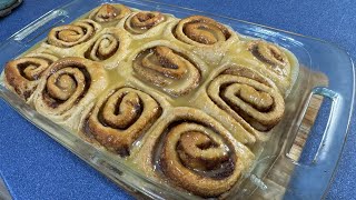 Organic Fresh Milled Cinnamon Buns ￼