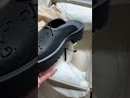 unboxing gucci women s platform perforated g sandal