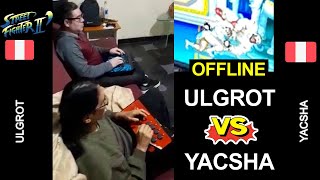 OFFLINE entre tops de Perú Ulgrot(Perú) vs Yacsha(Perú) - Street Fighter 2 Champion Edition 街霸2