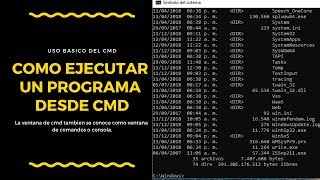 Como Ejecutar un programa desde CMD ✅ uSAR pINg.EXE