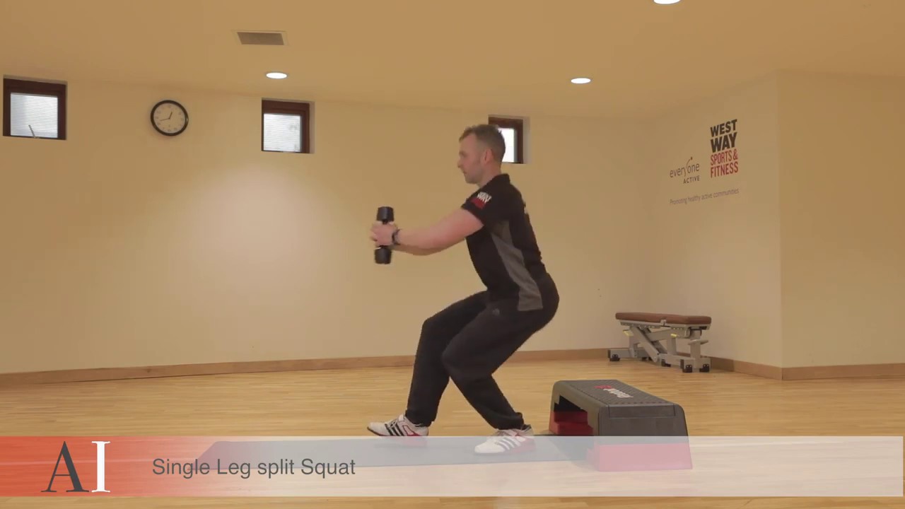 Single Leg Split Squat Youtube