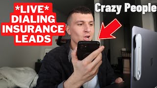 Live Dialing Insurance Leads (Final Expense One Call Close)