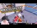 WOW 42 KILL KAT EVENT !! FAST REFLEX VOKEY SOLO VS SQUAD