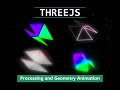 Three.js tutorial: Basic Geometry animation and post processing