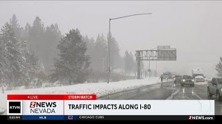 Storm Watch: Current conditions at Donner Summit
