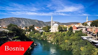 Walking on the streets of Mostar, Bosnia 【Antoniiio Travel Diaries】