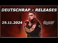 DEUTSCHRAP - RELEASES ➤ 29.11.2024 🚨💯 | 🔥MCTV | NEUE SONGS🔥