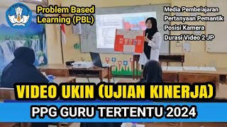 Video Praktik Pembelajaran Ukin Ppg Guru Tertentu Contoh Video Ukin