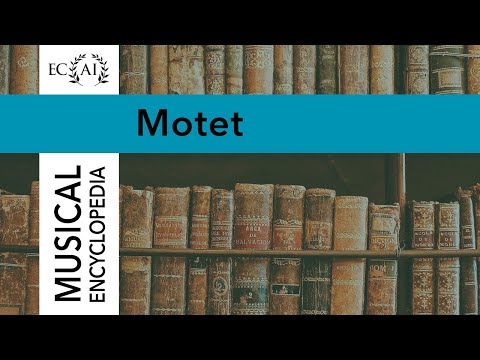 What is the difference between a motet and a chanson?