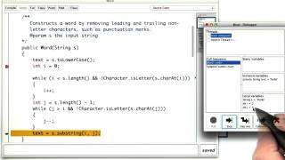 Using the Debugger with Sara 2 - Intro to Java Programming