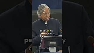 The Iconic speech by APJ Abdul Kalam in European Parliament #abdulkalam