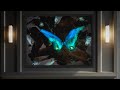 How To: Glowing Butterfly Art! By Victoria Wynn (WYNN modern art.)