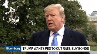 Trump Wants Fed Rate Cuts, More QE