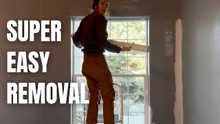 How to Remove Hunter Douglas Roller Blinds in 10 Seconds