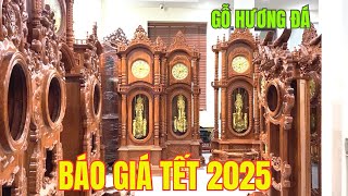 BÁO GIÁ ĐỒNG HỒ CÂY TẾT 2025 | GỖ HƯƠNG | TỨ TRỤ, CÔ TIÊN, CÂY ĐÀN...LUÔN SẴN XƯỞNG