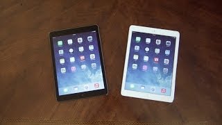 Apple iPad Air: White vs Black - Unboxing & Tour!