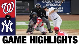 Nationals vs. Yankees Game Highlights (5/9/21) | MLB Highlights