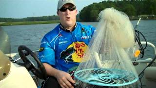 Perfect Circle Cast Net Throwing Device