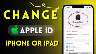 How To Change ICloud Account on Iphone or IPad | How To Change Apple Id