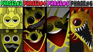 All Phases in Incredibox Sprunki Mustard New Update: From Phase 1 to Phase 6