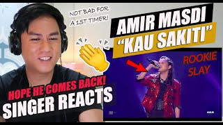 Amir Masdi - Kau Sakiti [AJL35 Performance] | SINGER REACTION